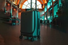 Девушка попала под трибунал за вождение чемодана на колесиках без водительских прав