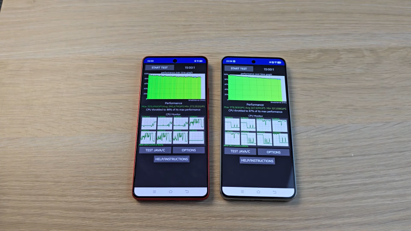 iQOO Neo 10 сравнили с прошлогодним Neo 9